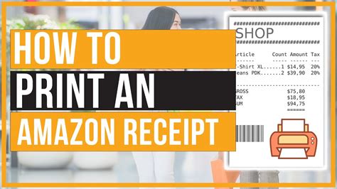 How Do You Print Amazon Receipts: A Detailed Guide